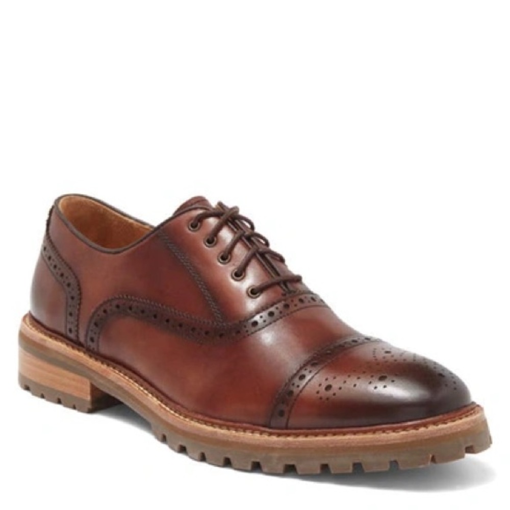 CURATORE Leone Cap Toe Leather Oxford Men